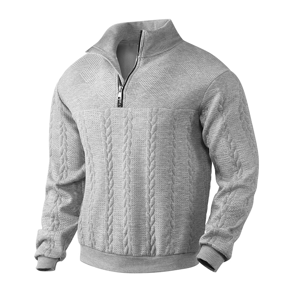 Lukas™ | Premium Quarter Zip Sweatshirt